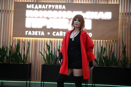 Юлия Савичева в редакции Комсомольской правды\"