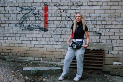 Волонтер Катя Мезинова