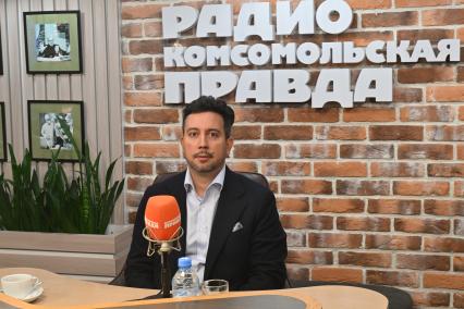 Иван Барсола на радиостанции Комсомольская правда\"