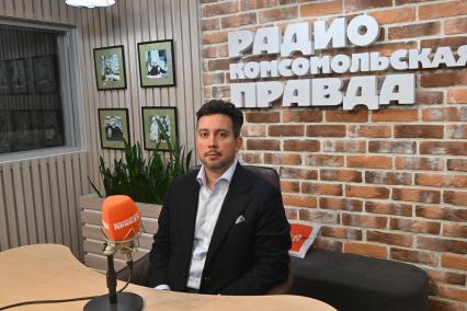 Иван Барсола на радиостанции Комсомольская правда\"