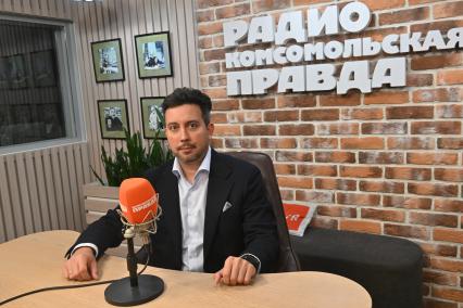 Иван Барсола на радиостанции Комсомольская правда\"