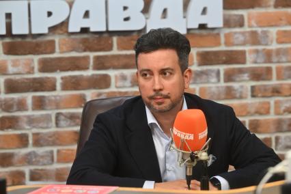 Иван Барсола на радиостанции Комсомольская правда\"