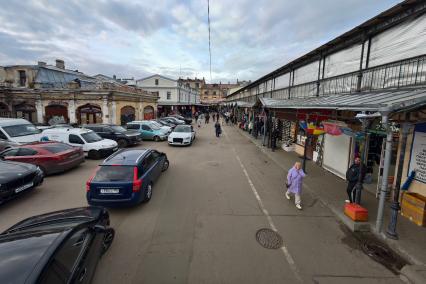 Рынок Апраксин двор в Санкт-Петербурге