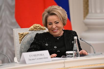 Заседание Совета при президенте РФ по реализации государственной демографической и семейной политики