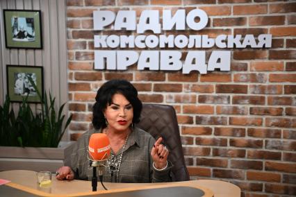 Надежда Бабкина на радиостанции Комсомольская правда\"