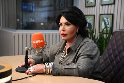 Надежда Бабкина на радиостанции Комсомольская правда\"