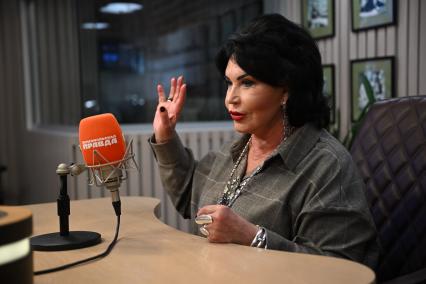 Надежда Бабкина на радиостанции Комсомольская правда\"