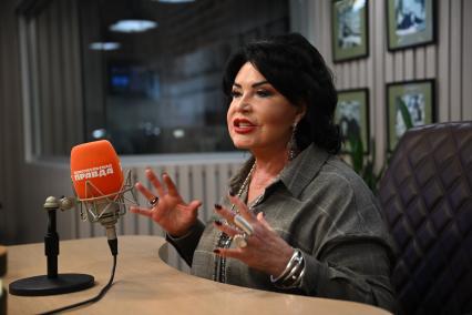 Надежда Бабкина на радиостанции Комсомольская правда\"