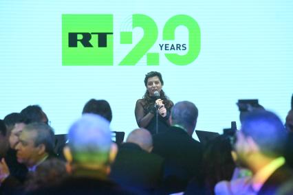 Празднование 20-летия международного телеканала RT