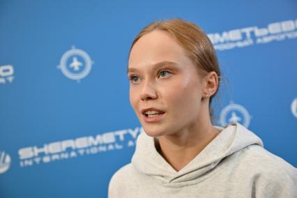 Встреча российских гимнастов, завоевавших призовые места на чемпионате мира