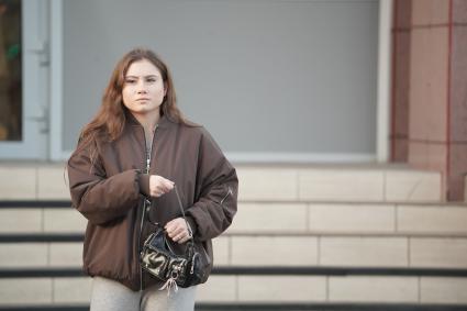Горожане на прогулке