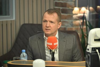 Николай Асаул на радиостанции \"Комсомольская правда\"