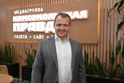 Николай Асаул в редакции \"Комсомольской правды\"