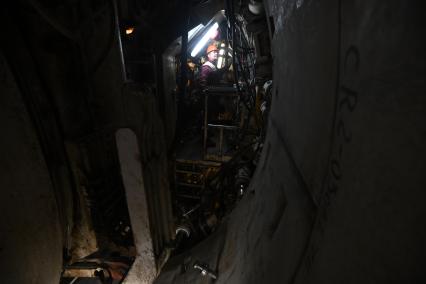 Строительство метро от \"Щелковской\" до \"Гольяново\" в Москве