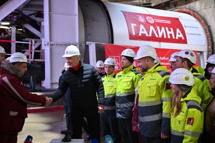 Строительство метро от \"Щелковской\" до \"Гольяново\" в Москве