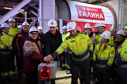 Строительство метро от \"Щелковской\" до \"Гольяново\" в Москве