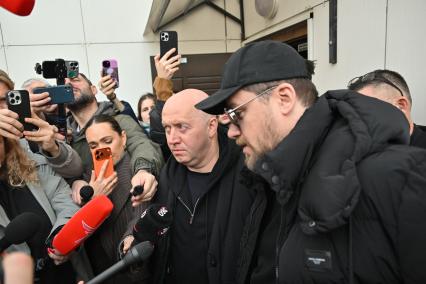 Прощание с актером Романом Поповым