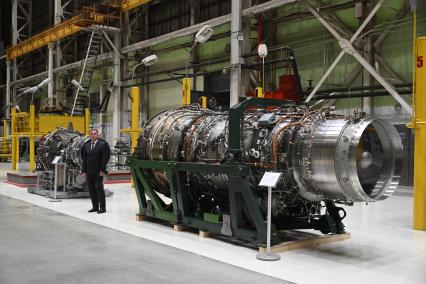 Владимир Путин посетил ПАО ОДК-Кузнецов\" в Самаре