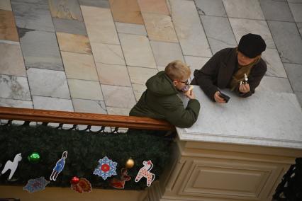 Новогоднее украшение ГУМа