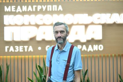 Алексей Савватеев в редакции \"Комсомольской правды\"