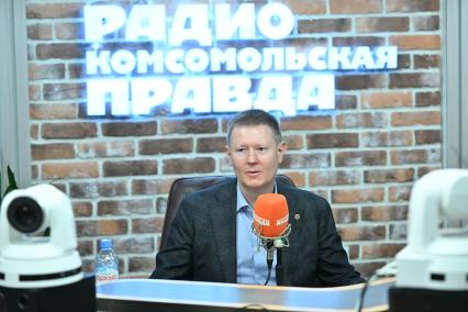 Алексей Москалев в программе \"Время науки\" на радиостанции \"Комсомольская правда\"