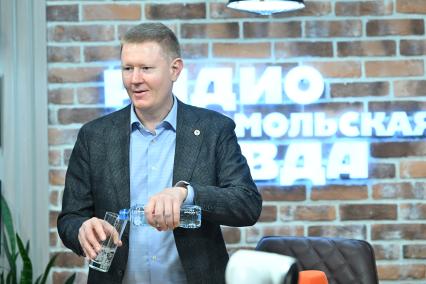 Алексей Москалев в программе \"Время науки\" на радиостанции \"Комсомольская правда\"