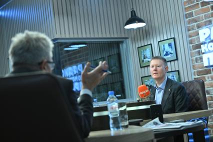 Алексей Москалев в программе \"Время науки\" на радиостанции \"Комсомольская правда\"