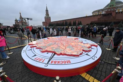 Иммерсивный музей Город живых историй\" на Красной площади