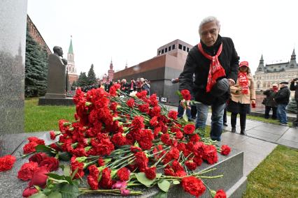 Празднование годовщины Октябрьской революции