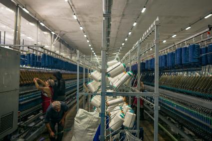 Фабрика по переработке овечьей шерсти и выпуску пряжи в Карачаево-Черкессии