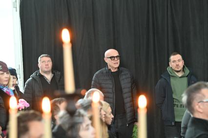 Прощание с телеведущим Юрием Николаевым