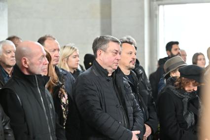 Прощание с телеведущим Юрием Николаевым