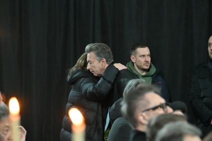 Прощание с телеведущим Юрием Николаевым