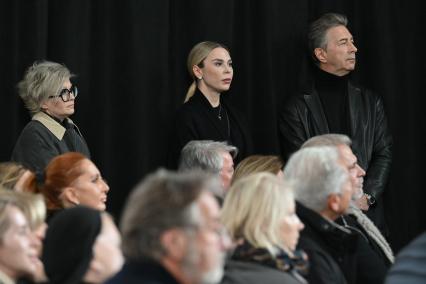 Прощание с телеведущим Юрием Николаевым