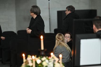 Прощание с телеведущим Юрием Николаевым