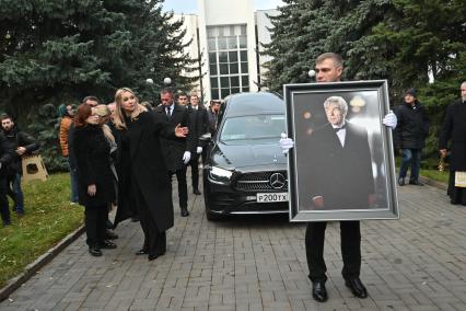 Прощание с телеведущим Юрием Николаевым