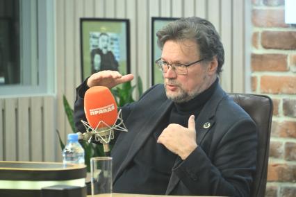 Сергей Кулик в программе \"Время науки\" на радиостанции \"Комсомольская правда\"