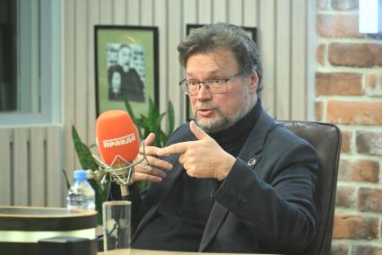 Сергей Кулик в программе \"Время науки\" на радиостанции \"Комсомольская правда\"