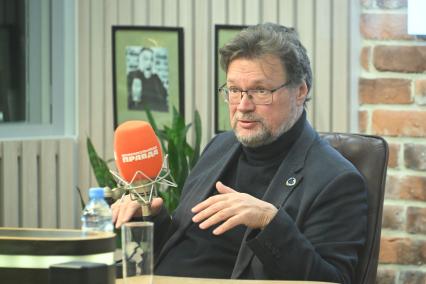 Сергей Кулик в программе \"Время науки\" на радиостанции \"Комсомольская правда\"