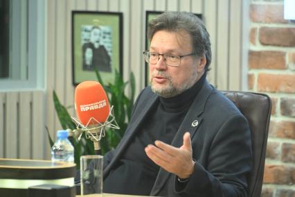 Сергей Кулик в программе \"Время науки\" на радиостанции \"Комсомольская правда\"