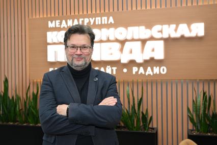 Сергей Кулик в редакции \"Комсомольской правды\"