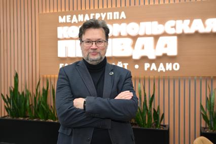 Сергей Кулик в редакции \"Комсомольской правды\"