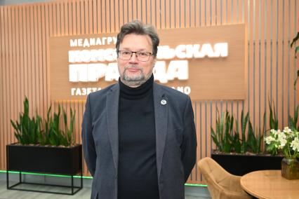 Сергей Кулик в редакции \"Комсомольской правды\"