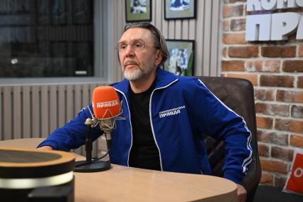 Сергей Шнуров на радиостанции Комсомольская правда\"