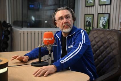 Сергей Шнуров на радиостанции Комсомольская правда\"