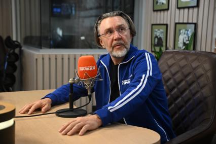 Сергей Шнуров на радиостанции Комсомольская правда\"