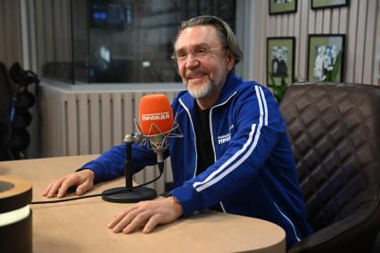 Сергей Шнуров на радиостанции Комсомольская правда\"