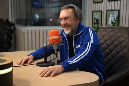 Сергей Шнуров на радиостанции Комсомольская правда\"