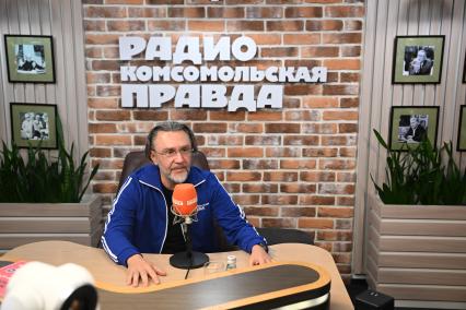 Сергей Шнуров на радиостанции Комсомольская правда\"
