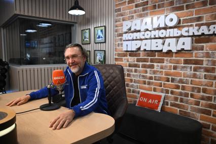 Сергей Шнуров на радиостанции Комсомольская правда\"